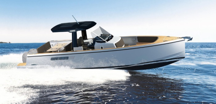 38 Xpress has new Helm Layout and a range of new engine options including Suzuki and Yamaha Outboards